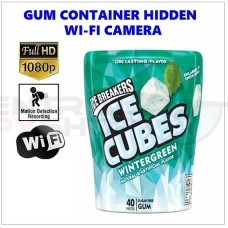 Gum Container Hidden Wi-Fi Camera