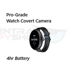 round watch covert spy camera
