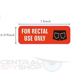 10 For Rectal Use only Stickers