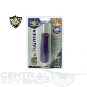 Streetwise 18 Pepper Spray 1/2 oz Hard Case Purple SW3HPR18