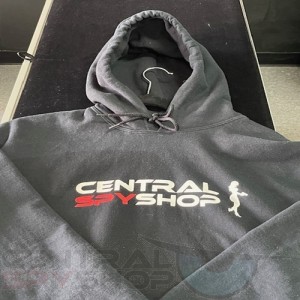 Central Spy Shop - Black Hoodie - Original James Bond JAWS