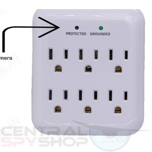 Electrical Outlet Extender Covert Camera w/ WIFI 