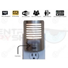 Functional Night Light Covert Camera w/ WIFI