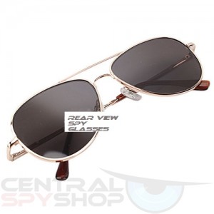Big Rear View Anti-Track Sun glasses UV Behind Mirror Security Ray Ban's