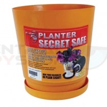 .Diversion Safe Flower Pot Secret Stash