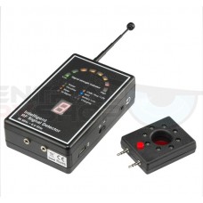 Pro-Grade RF Multi-Use Signal Detector with dual sensitivity + Lens Finder 