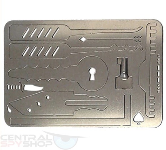 Central Spy Shop Houston  Credit Card Lock Pick and The Ultimate Lock  Picking Hidden Cameras, Spy Gadgets, Nanny Cameras, GPS Tracking