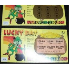 fake lotto ticket