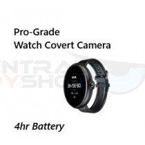 round watch covert spy camera