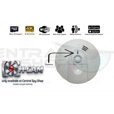 H-Cam FIrex Hidden Surveillance Camera smoke detector , Spy Security Camera w/ WIFI