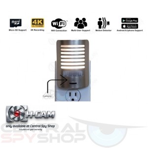 H-Cam Functional Night Light Covert Camera w/ WIFI