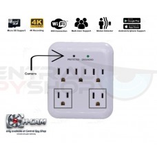 H-CAM electrical outlet extender covert camera w/ wifi