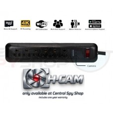 H-Cam Hidden Surveillance Camera Extension Cord, Spy Security Camera w/ WIFI