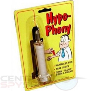 Hypo-Phony! - This Fake Hypodermic Needle
