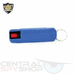  Lab Certified 18 Pepper Spray 1/2 oz. Hard Case Blue