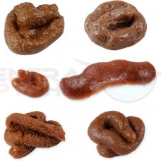  Fake Dog Poop Fake Turd Fake Poo Novelty Floating Toys for Halloween Party Supplies Fools' Day Prank Tricky Toys Prank Props 